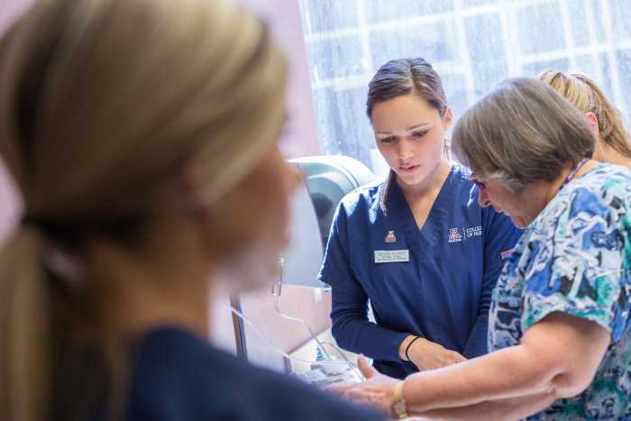 Nursing Student in the College of Nursing